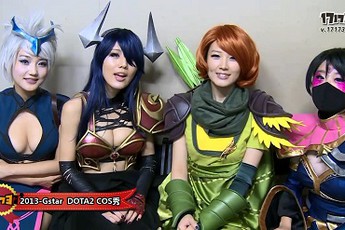 [Clip] Ngắm vẻ gợi cảm của Spiral Cats trong cosplay DOTA 2